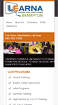 Mobile Screenshot of learnabrampton.com